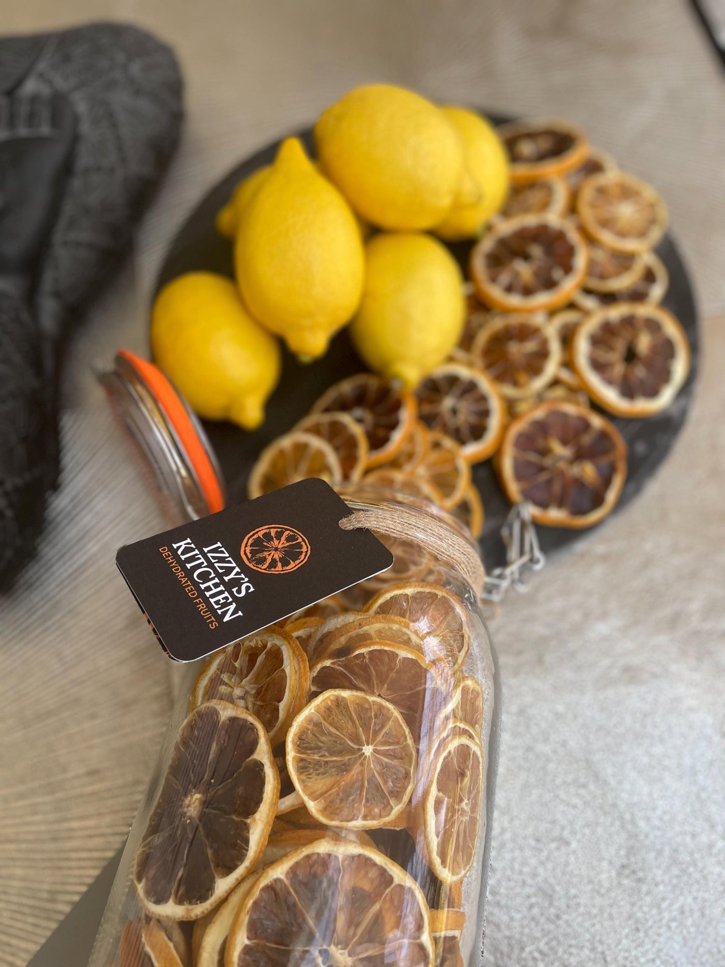 Lemon Dehydrated Wheel Slices x40