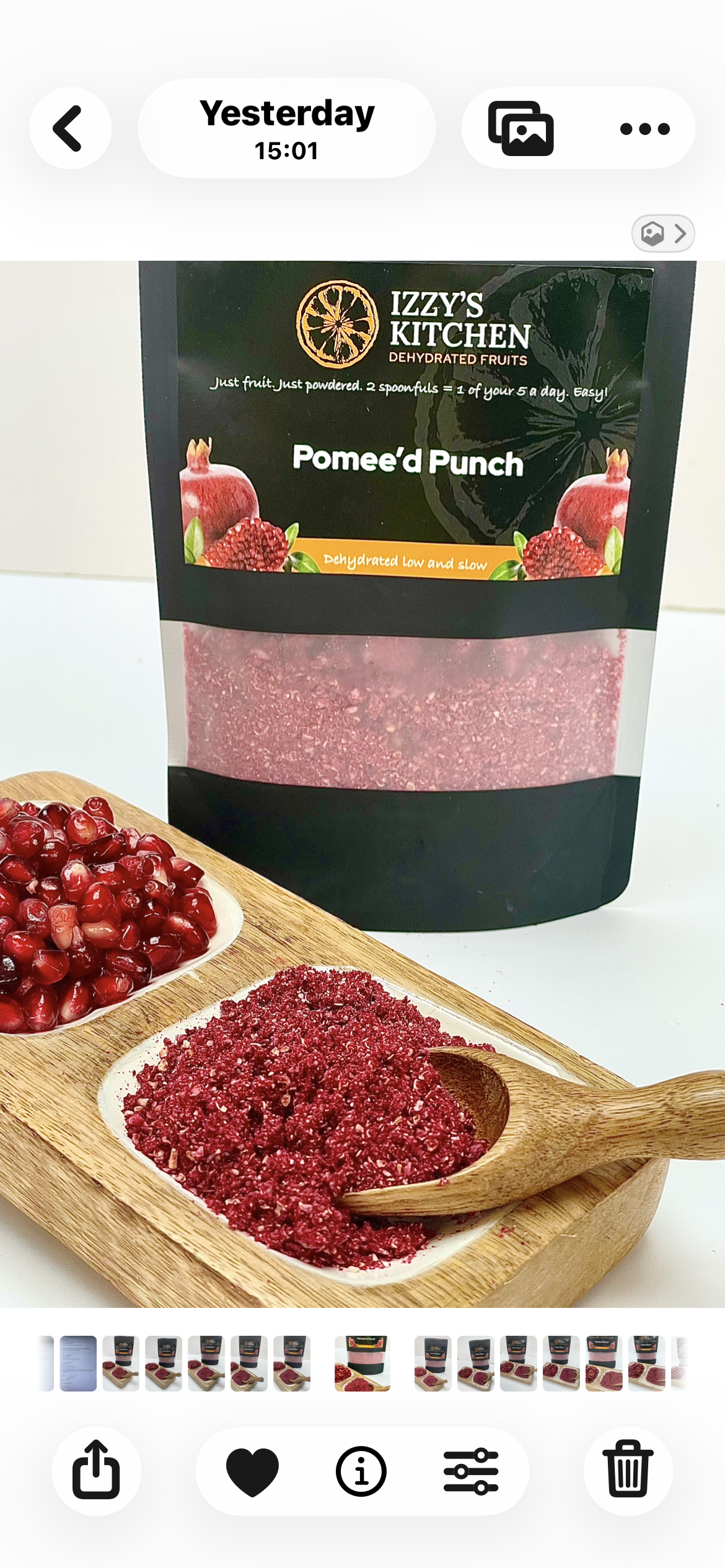 Pomegranate Powder (Pomee'd Punch) 75g