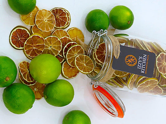 Lime Dehydrated Wheel Slices x40