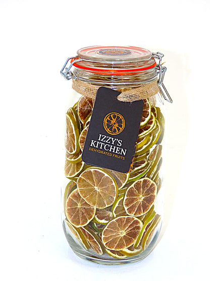 Lime Dehydrated Wheel Slices x40